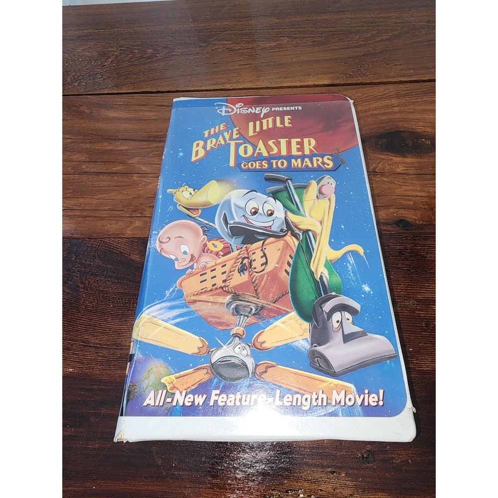 Walt Disney's The‎ Brave Little Toaster Goes to Mars VHS Movie